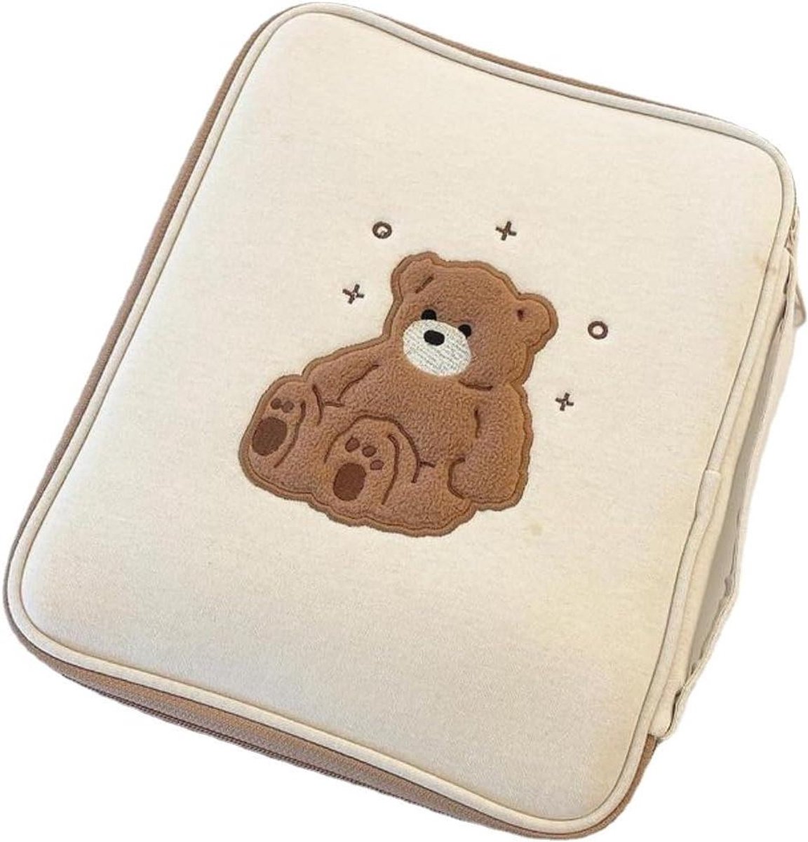 Laptop Tas - Tablethoes Sleeve - Laptop Bescherming - Hoogwaardige Bedrukking - 11 inch - Wit