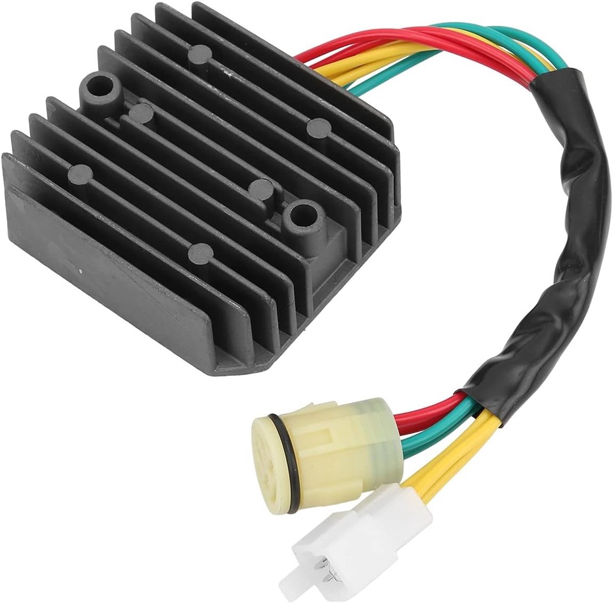 Vervangende Voltage Regelaars, Metalen PVC Accessoires, Motor Regulator met Warmteafvoer, Geschikt voor XRV 750 Africa Twin, Eenvoudige Installatie en Duurzaam Ontwerp