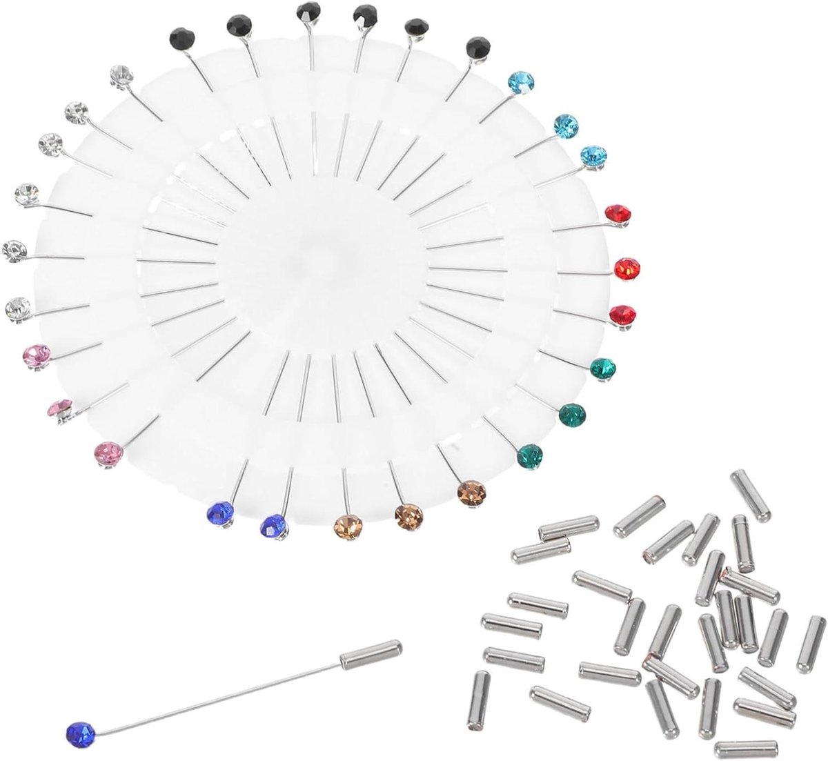 Hijab Spelden - Sjaal Clips - Sjaal Bevestigen - Robuust IJzer - 5.2 cm - Diverse Kleuren