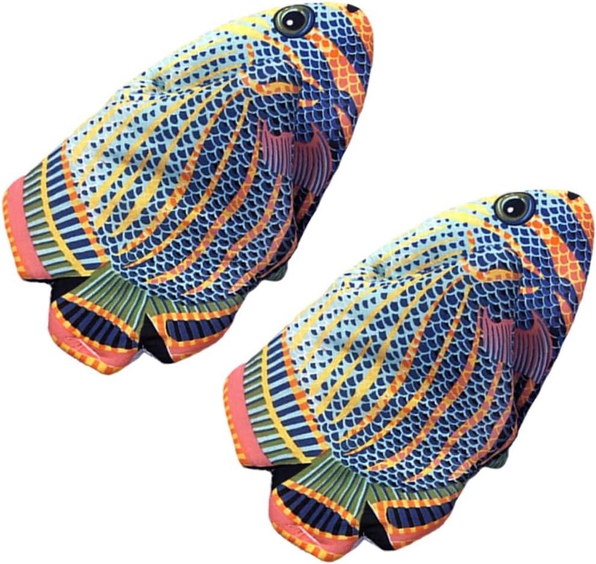 Ovenwanten - Bakhandschoenen Pannenlap - Koken en Bakken - Antislip Grip - 26x15x4CM - Gekleurd