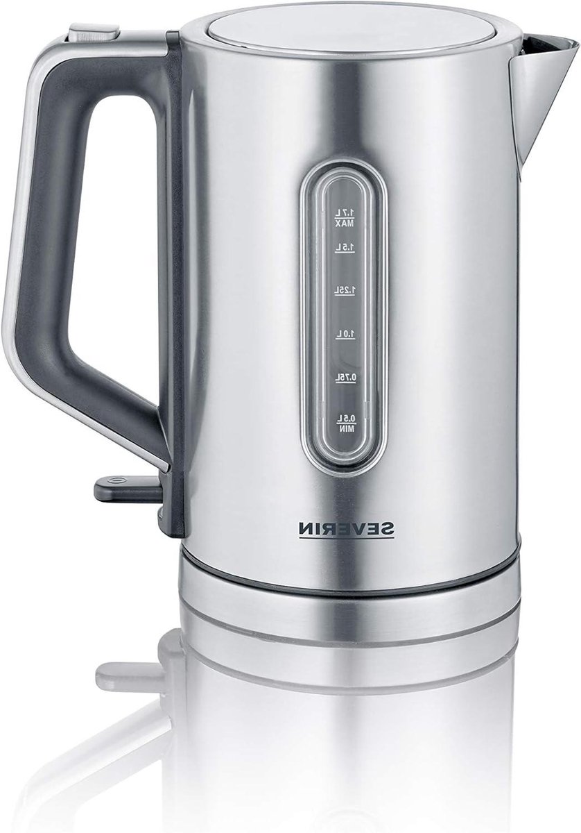 Waterkoker Roestvrij Staal - Elektrische Ketel - Snel Water Koken - BPA-vrij Design - 17 Liter - Zilver