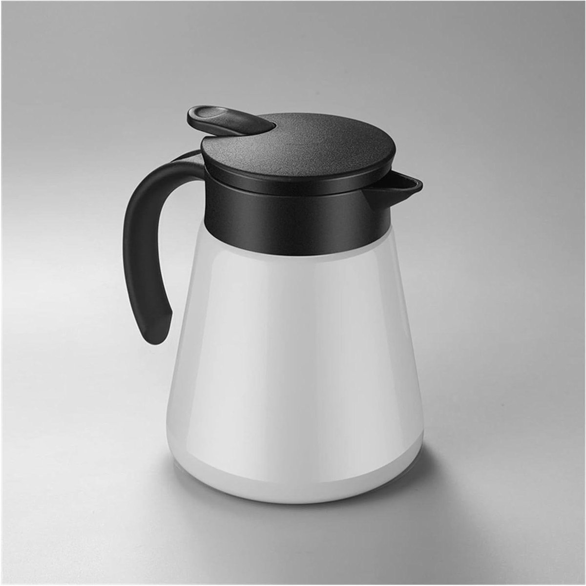 Thermos Kan - Isolatiekan Koffiekan - Warme Dranken Serveren - Eénhandige Bediening - 880ml - Rood