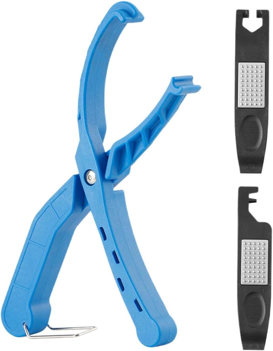 Bandentang Fiets - Bandenlichter Bandtang - Fietsband Repareren - Ergonomisch Ontwerp - 291 cm Lengte - Blauw