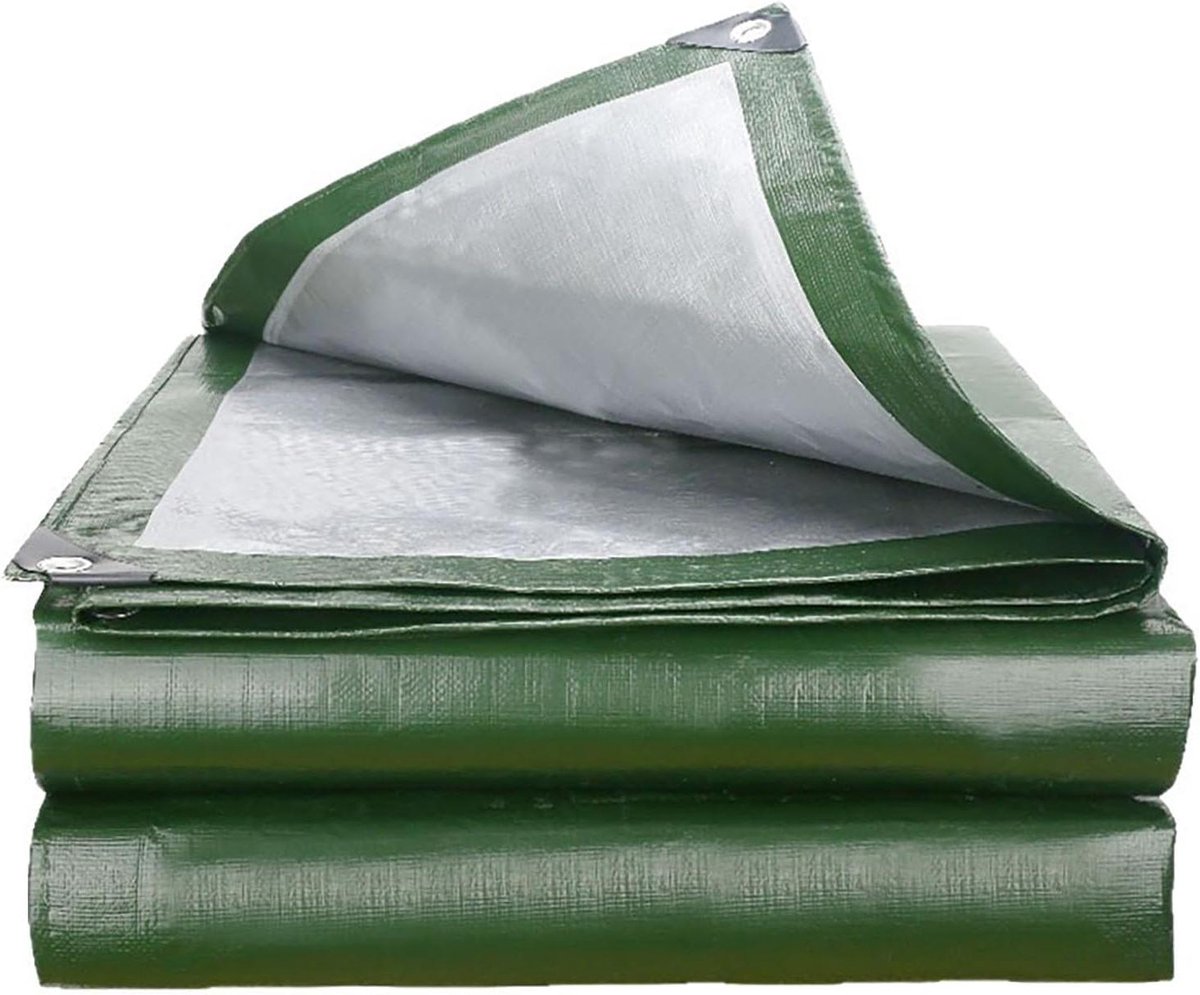 Waterdicht Zeildoek - Afdekzeil Beschermzeil - Buiten Beschermen - Scheurvast UV-Bestendig - 150 x 220 cm - Groen