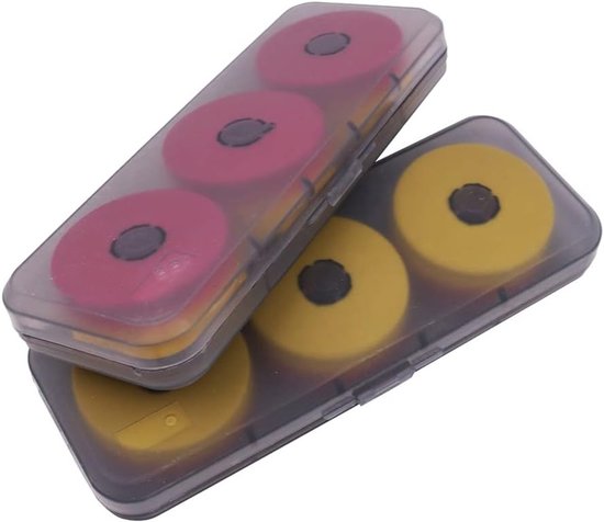 12 Stuks Vissers Schuim Spoelen voor Visserslijn, Ideaal voor Opslag van Vissersaccessoires en Lijnen in Plastic Doos van Merkloos — afbeelding 4