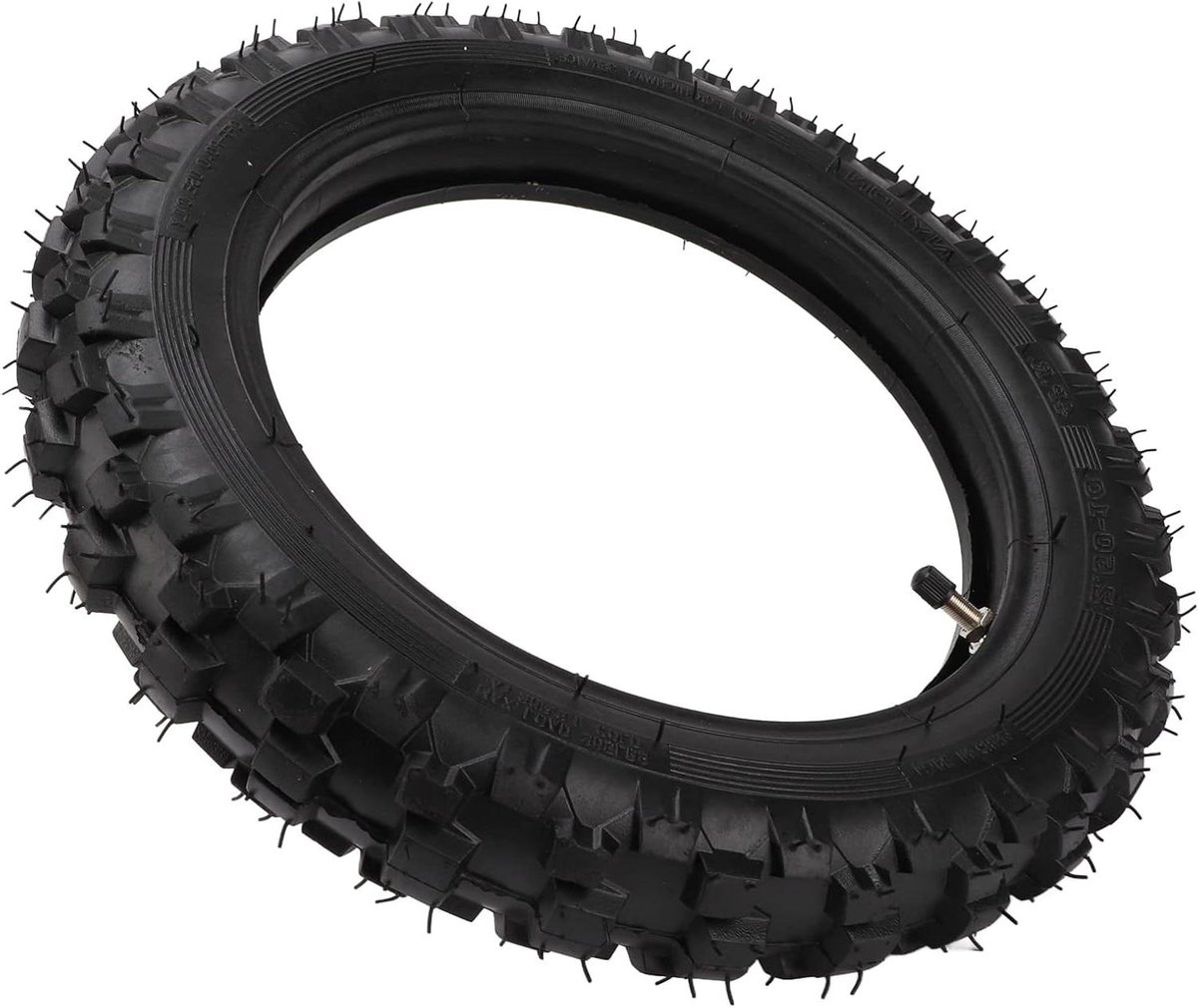 Off-road Vervangingsbanden - Dirtfiets Banden - Off-road Rijden - Superieure Schokabsorptie - 2.50-10 Inch - Zwart