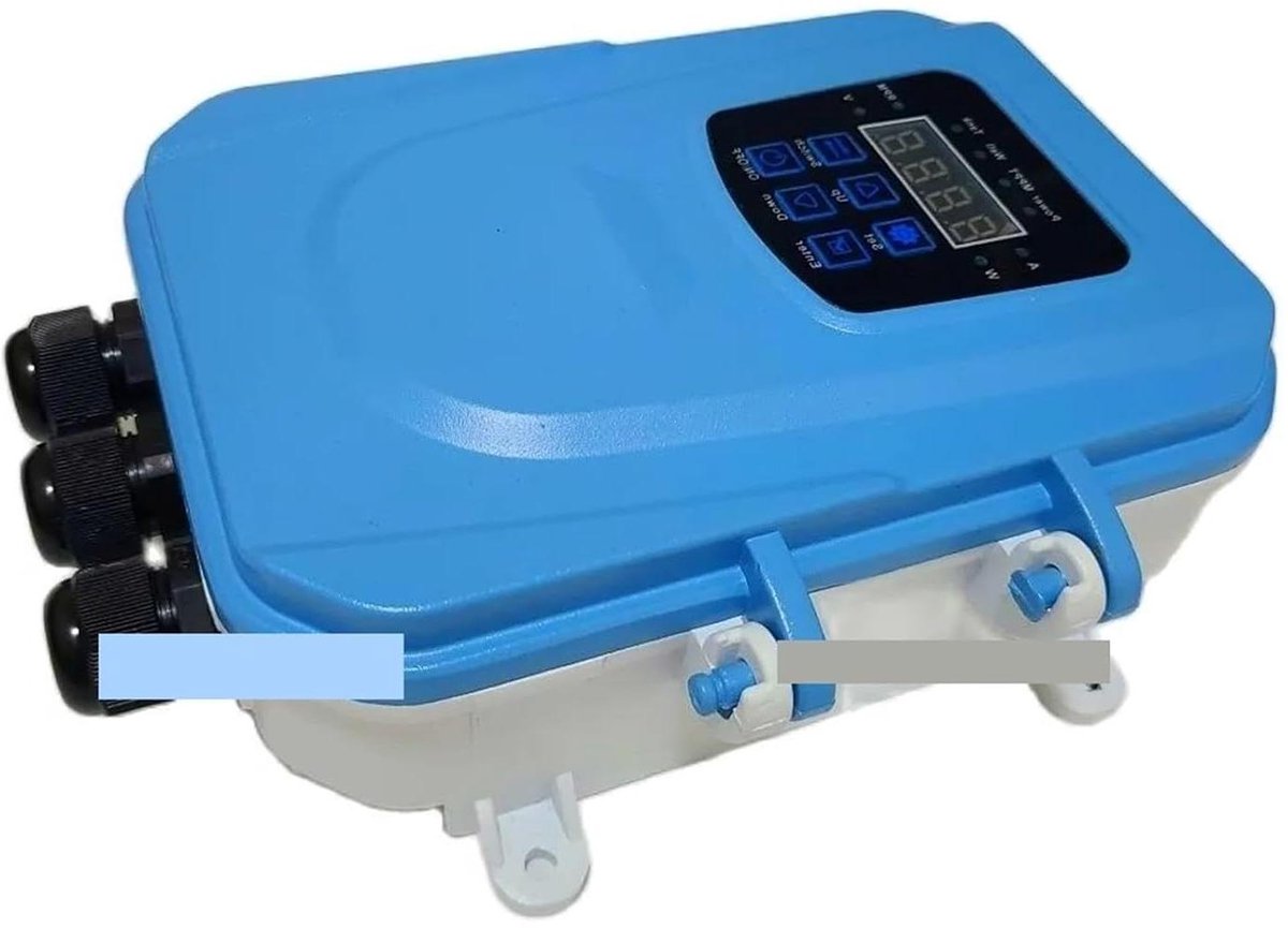 Zonne Waterpomp Controller - Pomp Regulator - Water Pompen - MPPT Functie - DC 48V - Aluminium