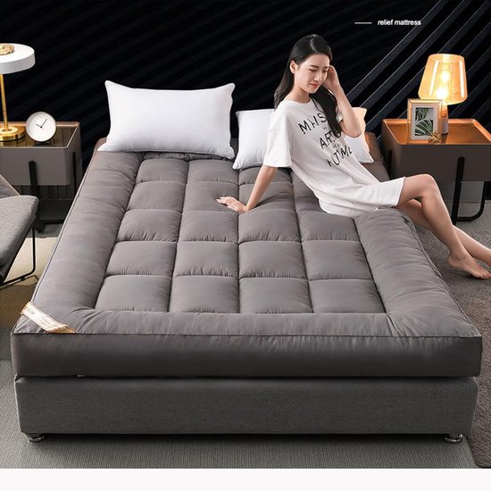 Japanse futonmatras - Opvouwbare slaapmat - Ruimtebesparend slapen - Draagbaar en compact - 180 x 200 cm - A1 — afbeelding 2