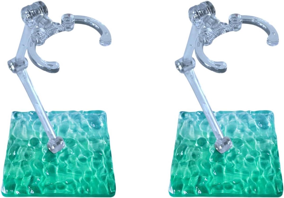 Actiefiguur Display Stands - Poppen Houder - Verzamelen Tonen - Verstelbare Taille Klem - 15 x 10 x 2 cm