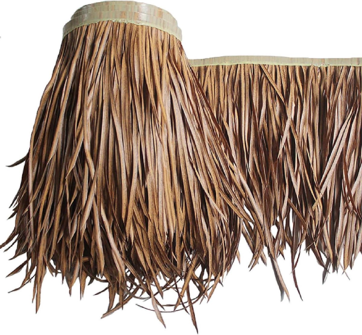 Kunstmatige Palm Bladeren - Rieten Tegels Stro - Dakbedekking Bar - Vlamvertragend Materiaal - 50 cm x 100 cm