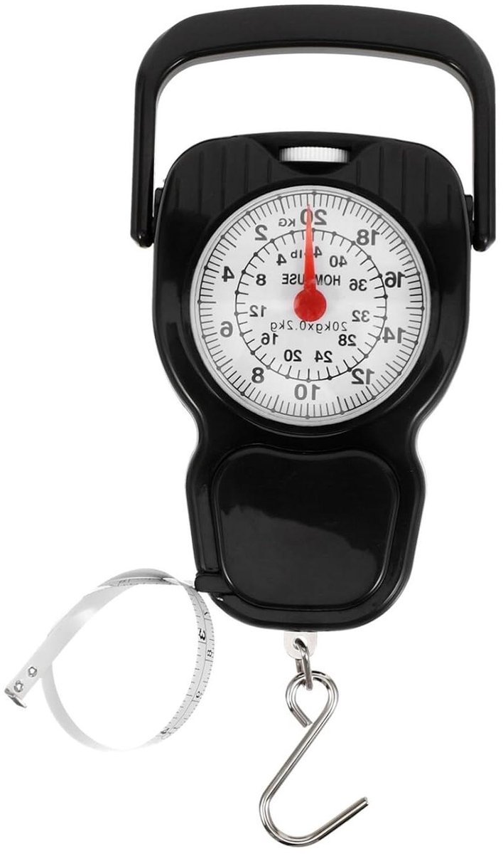 Digitale Hangweegschaal - Mini Weegschaal - Bagage Wegen - Met Haak - 20 kg - Assorti