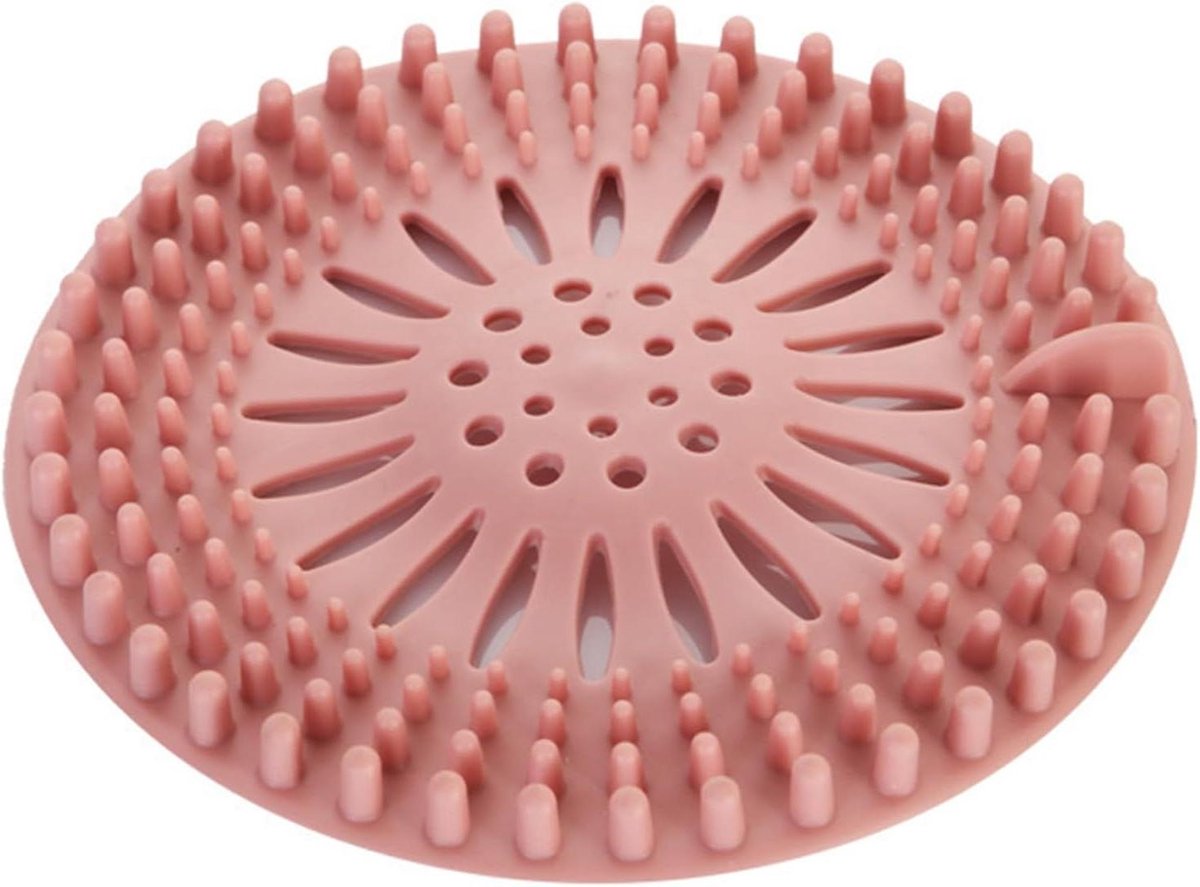 Afvoerzeef - Haarvanger Stopper - Keuken Badkamer - Efficiënte Filtratie - 13.5 cm Diameter - Rozet