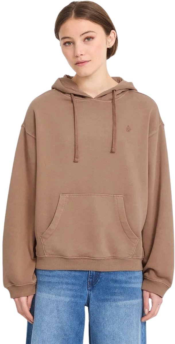 Volcom Womens Stone Soft Hoodie Khaki