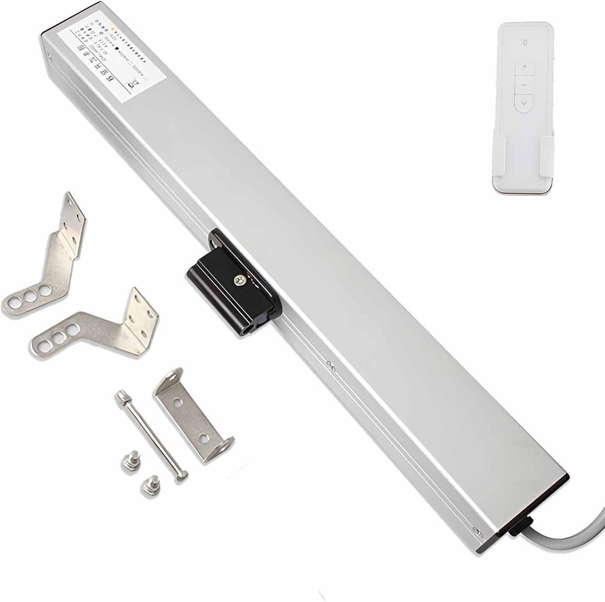 Automatische raamopener - Elektrische ketting - Ventilatie regelen - Stille werking - 700 mm slag - Zilver