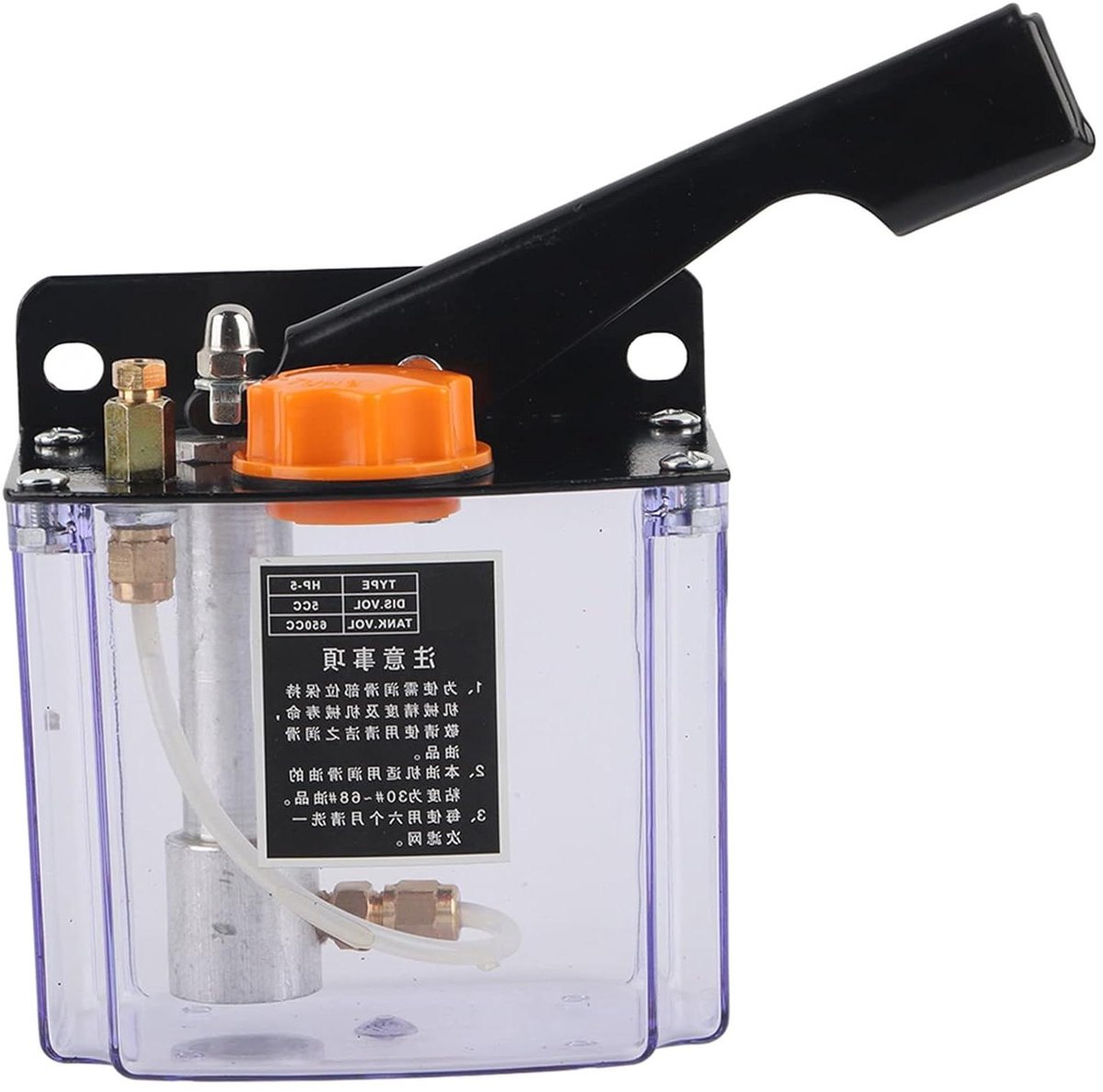 Smeerpomp - Oliepomp Handpomp - Machine Smering - Zuiger Systeem - 5L Capaciteit - Metaal