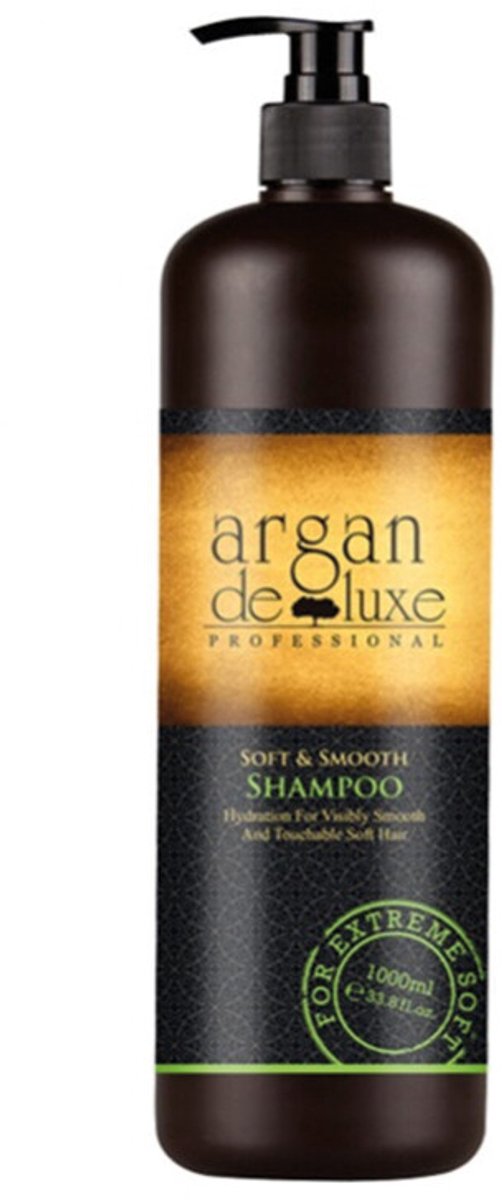 Argan De Luxe Soft & Smooth Shampoo -1000ml