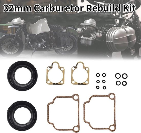 Carburateur Revisie Kit - Reparatieset Pakking - Motorfiets Onderhoud - Duurzame Materialen - 32mm - Niet gespecificeerd — afbeelding 3