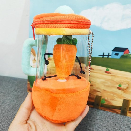 Pluche Wortelpers - Knuffelpop Gevuld - Interactief Spelen - Realistische Sapervaring - 15 cm - Enkele Kenmerken — afbeelding 2