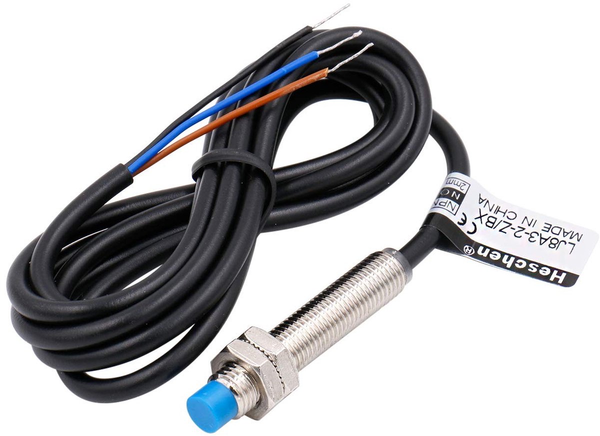 Dailygoody - Inductive Proximity Sensor - Inductieve Schakelaar - 2mm Detectieafstand - 3 Draad - Normaal Open - 6-36 V - Geschikt voor Automati...