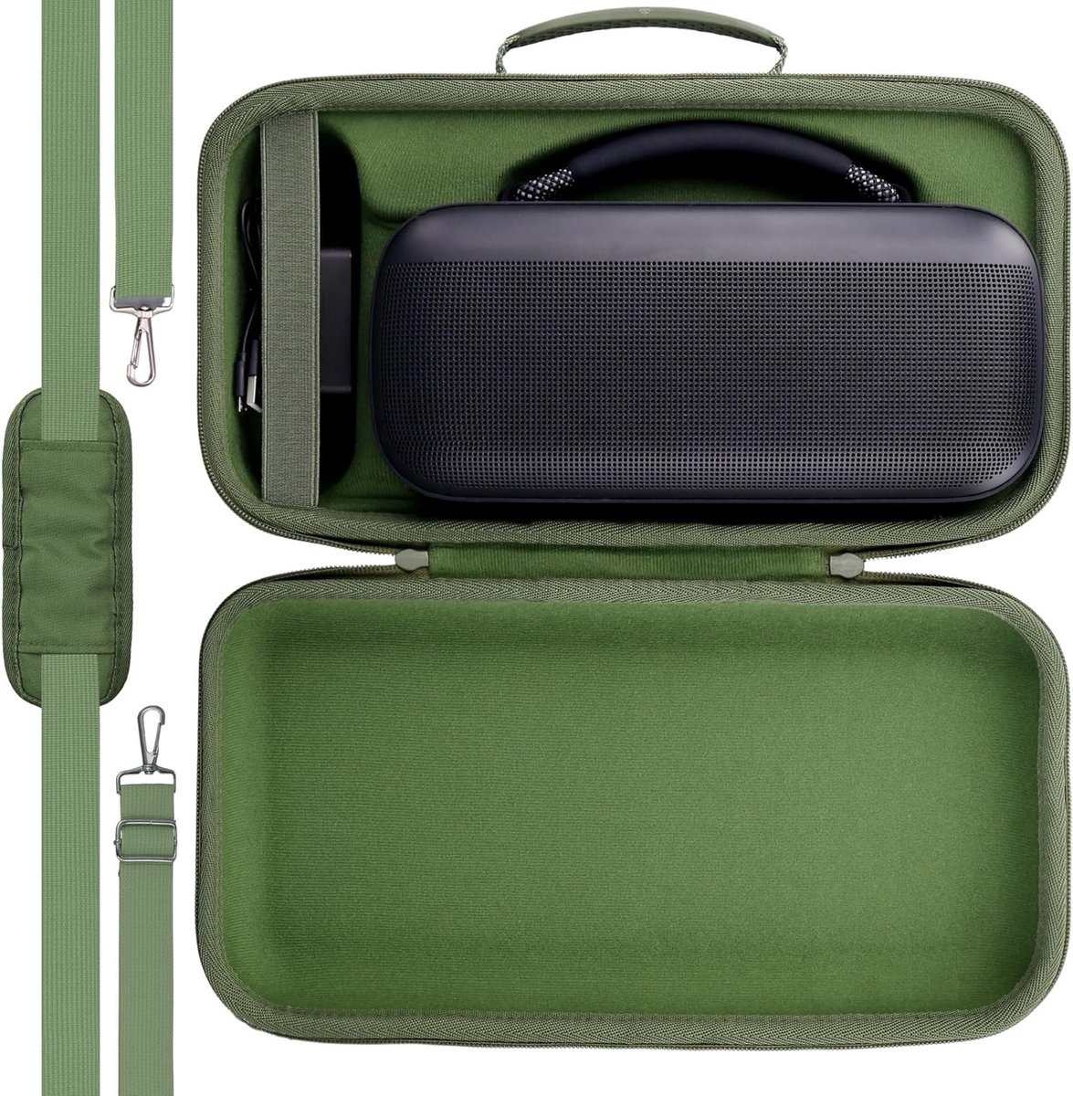 Duurzame Hard Travel Case voor Bluetooth Portable Speaker, Bescherming en Opbergruimte voor Geluidssystemen
