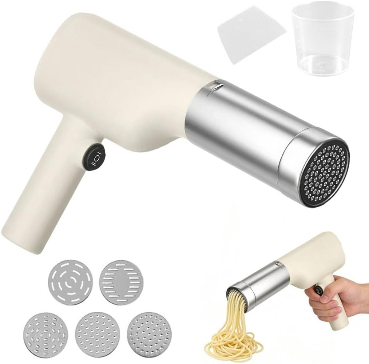 Pastamachine - Pastamaker - Spaghetti en Lasagne Machine - Pastasysteem