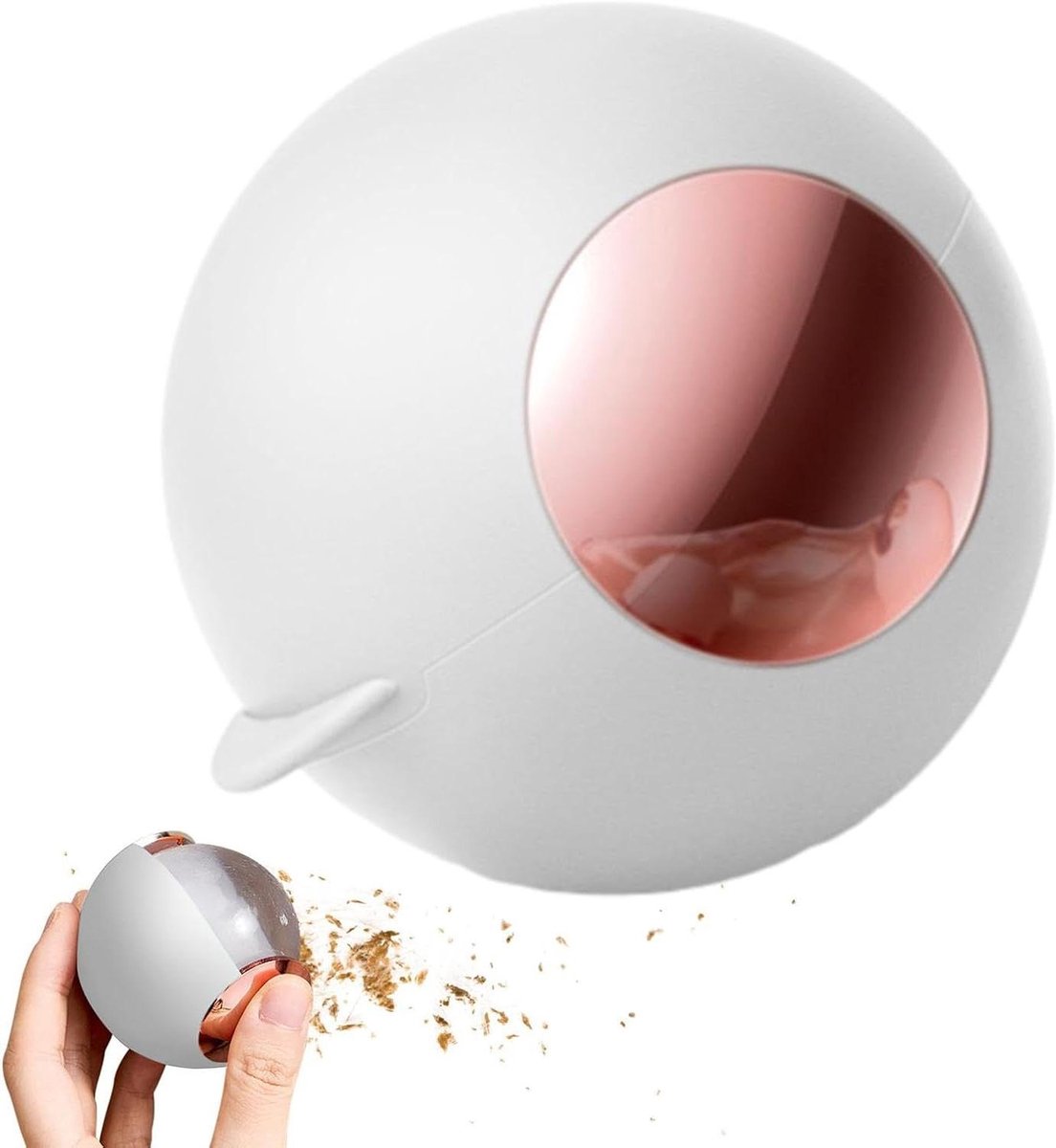 Herbruikbare Pluisroller - Sticky Ball Verwijderaar - Kleding Reinigen - Wasbaar en Flexibel - 6.8 cm - Wit