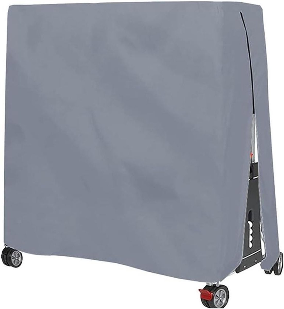 Tafeltennishoes - Tafelcover - Tafel Beschermen - Waterdicht Oxford - 165 x 70 x 185 cm - Grijs