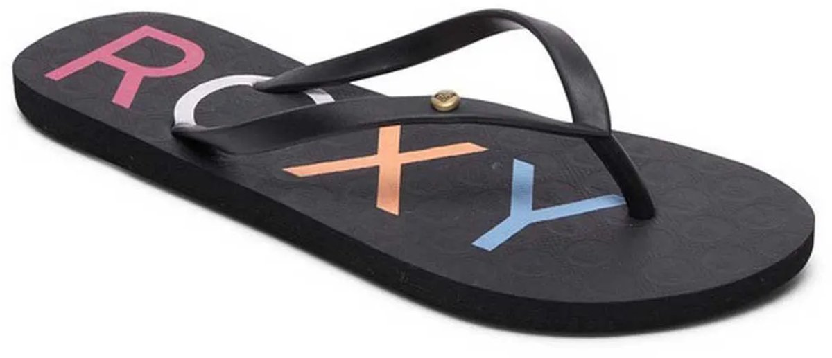 Roxy Sandy Iii Slippers Zwart EU 38 Vrouw