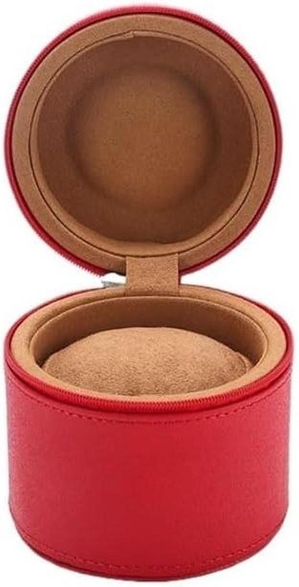 Horlogedoos - Opbergdoos - Horloges Presenteren - Beschermt Tegen Krassen - Voor 1 Horloge - Zwart