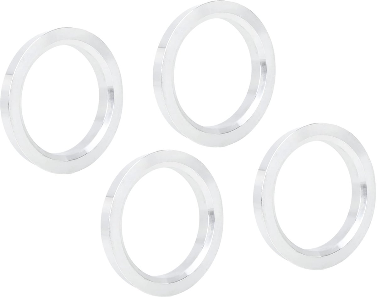 Dailygoody - Hub Centric Rings - Aluminium - Nauwkeurige pasvorm - Set van 4 - Trillingsreductie - Geschikt voor voertuigen