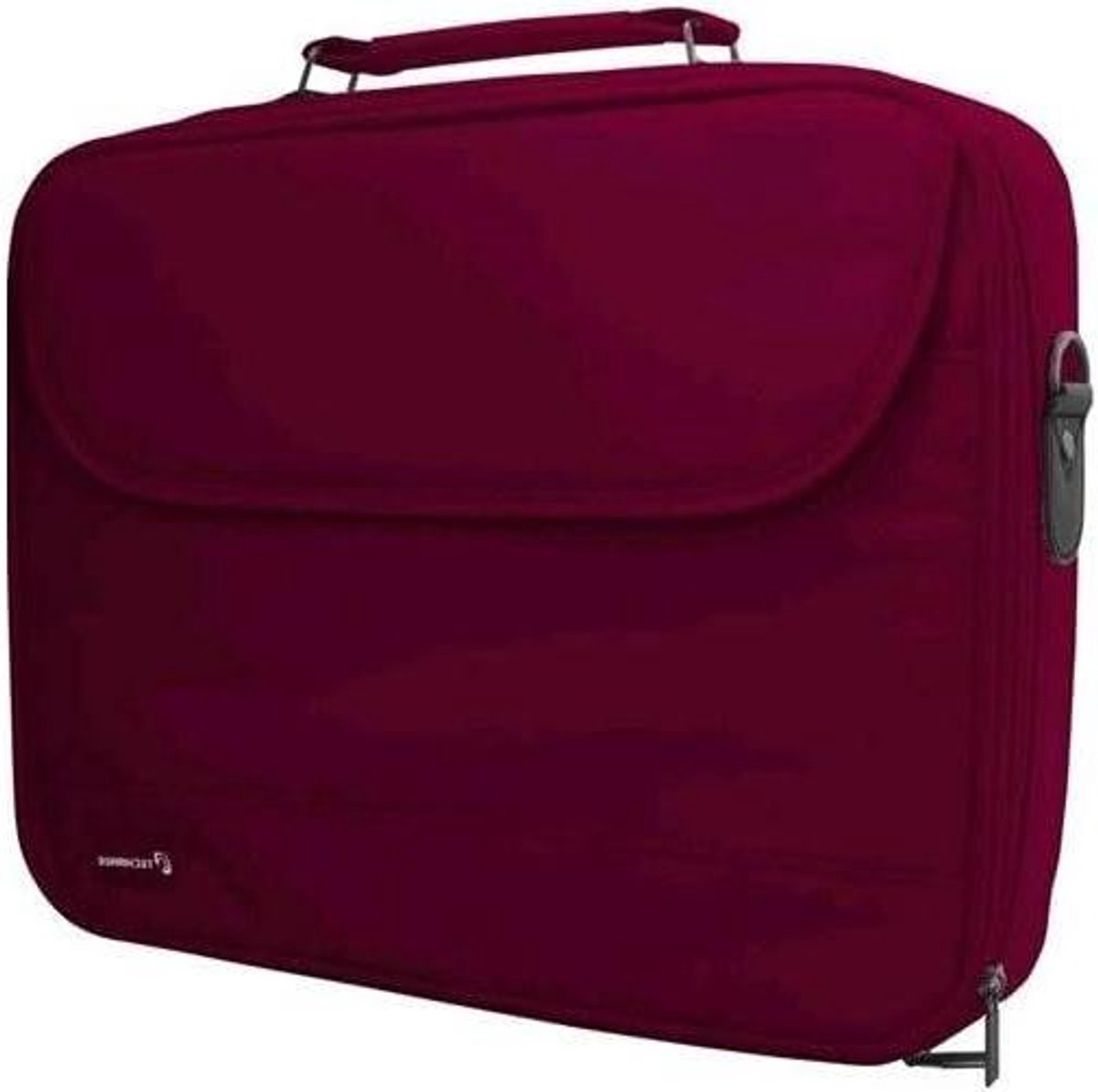 Notebook Tas - Laptoptas Schoudertas - Laptop Beschermen - Ruim Interieur - 15.6 inch - Rood