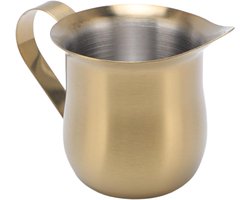 Melkopschuimkan Roestvrijstaal - Koffiekan - Koffie Bereiden - Nauwkeurig Uitloopontwerp - 150 ml - Zilver