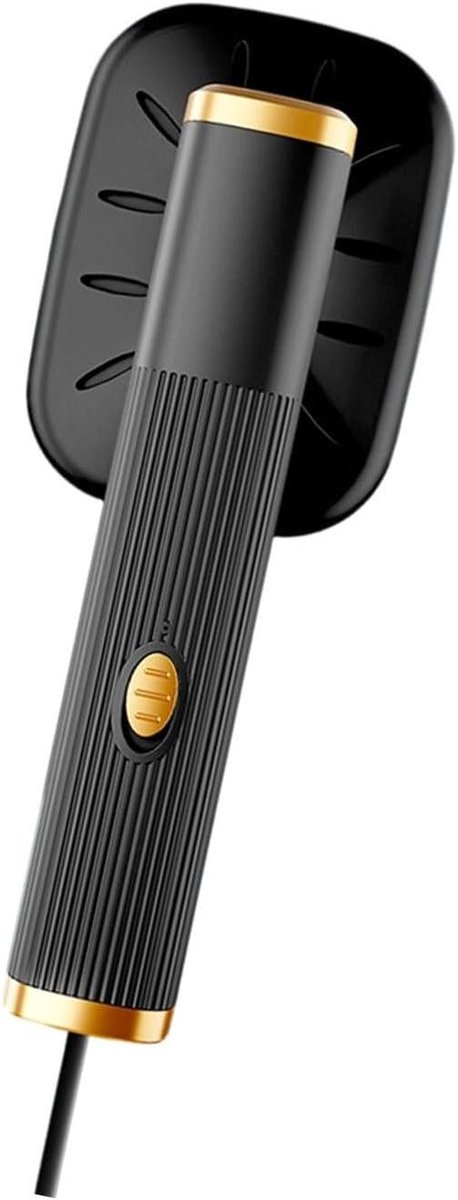 Opvouwbare Kledingstomer - Handheld Strijkijzer - Kleding Kreukvrij - USB Oplaadbaar - Compact Ontwerp - Zwart