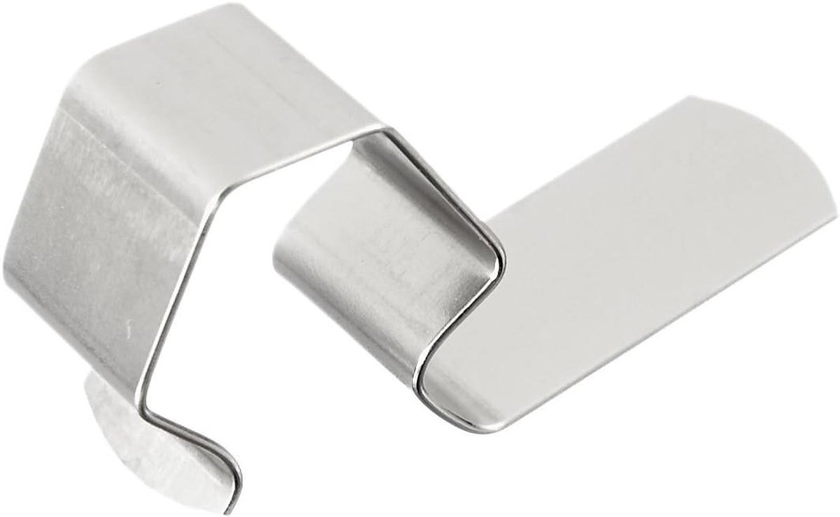 Conserveer Clips - Pot Sluiters - Glazen Afsluiten - Roestvrij Staal - 16 Stuks - Zilver
