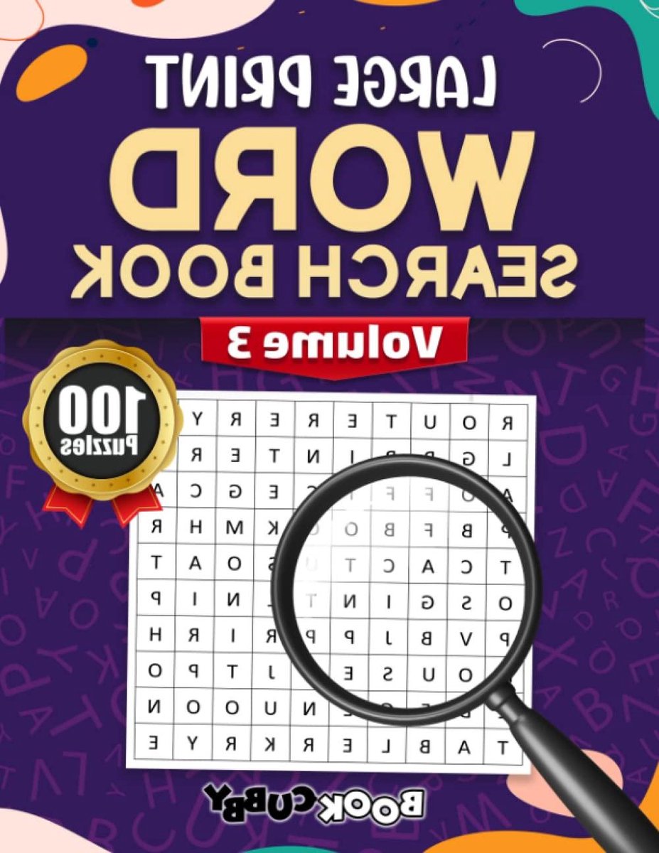 Woordzoekers Puzzels - Puzzelboek Grote Letters - Ontspannend Brein Trainen - Volledige Pagina Puzzels - 100 Puzzels - Niet Van Toepassing