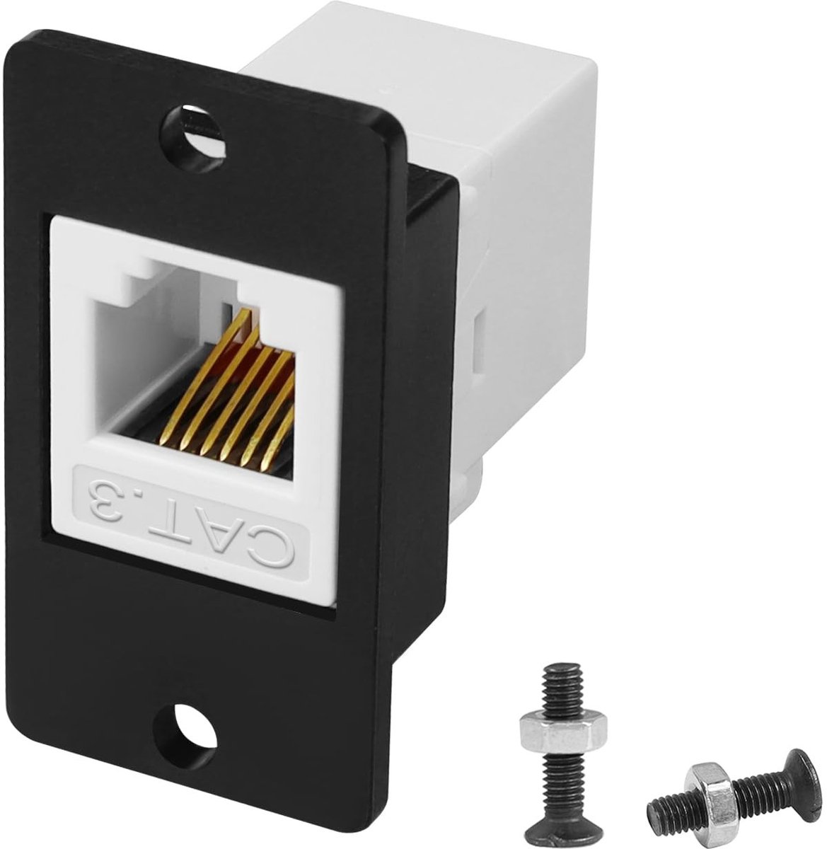 QIANRENON CAT3 RJ12 6P6C Panel Telefoon Adapter voor Stabiele Verbinding