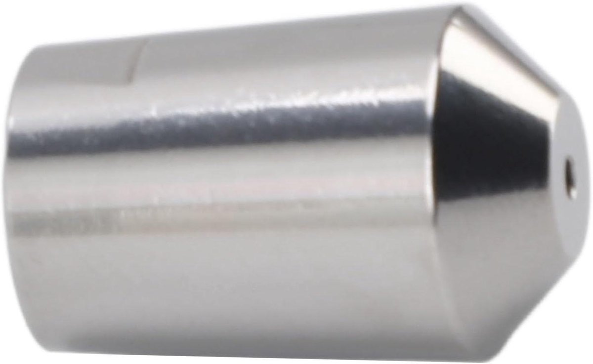 Stoomtip - Melkschuimuitloop - Koffie Maken - Roestvrij Staal - 21 mm - Zilverkleurig