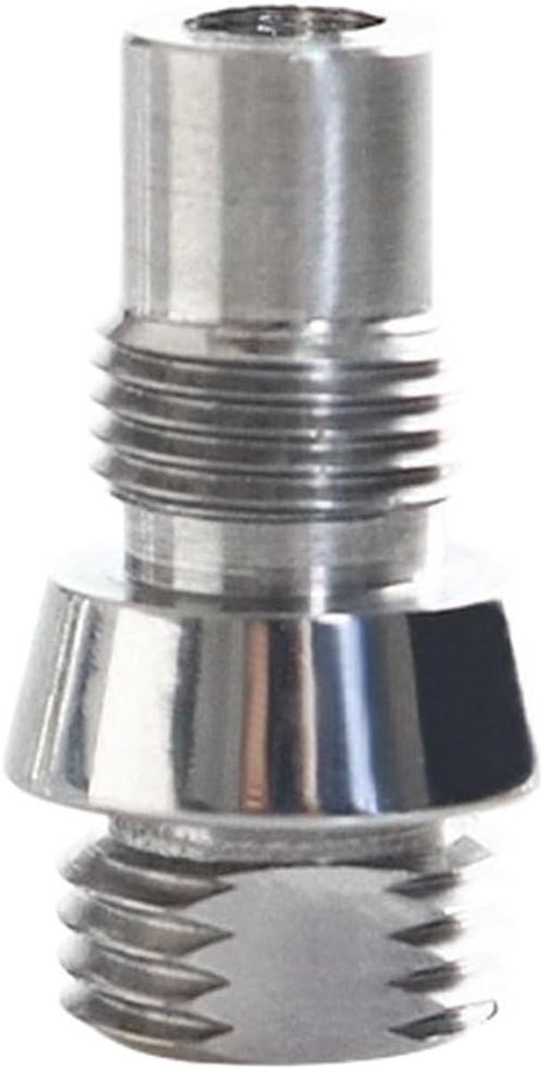Koffie Stoom Nozzle - Opschuimmondstuk - Melk Opschuimen - 304 Roestvrij Staal - 1 x 1 cm - Zilver