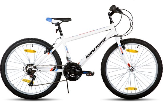HILAND Mountainbike 24 Inch - MTB voor Heren en Dames - 21 Versnellingen - Stalen Frame - V-brakes van Hiland — afbeelding 5