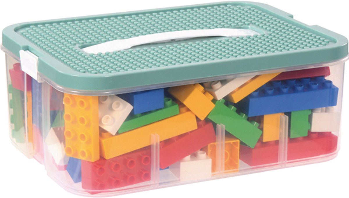 Eduplay bouwstenen junior basis KIGA 122 stuks constructiespeelgoed.