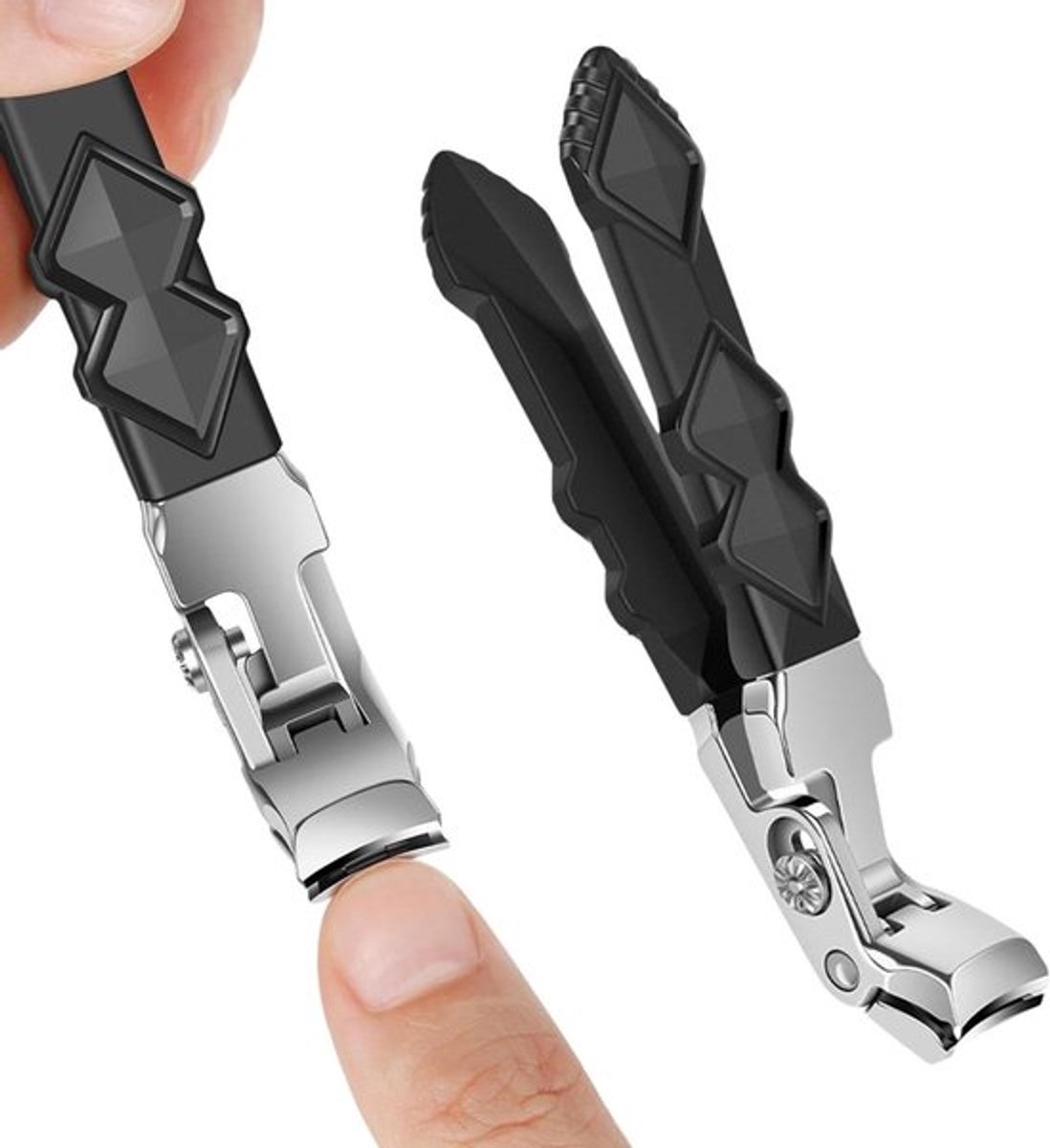 Nagelknipper voor senioren - Roestvrij staal - Brede kaakopening