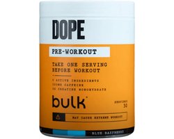 Bulk Dope Pre-Workout (30 serv) Blue Raspberry - Pre-Workout - Pre-Workout Booster