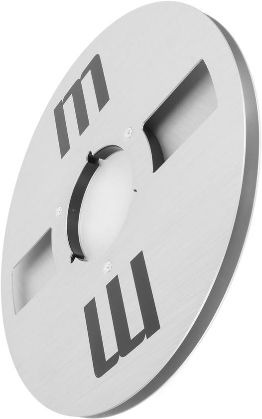 Tape Reel - Opname spoel - Muziek opnemen - Aluminium constructie - 10.5 inch - Zilver — afbeelding 5
