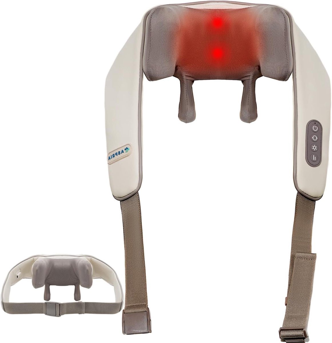 Nek en Schouder Massageapparaat - Deep Tissue Shiatsu - Spierontspanning Bevorderen - 5D Bionic Technologie