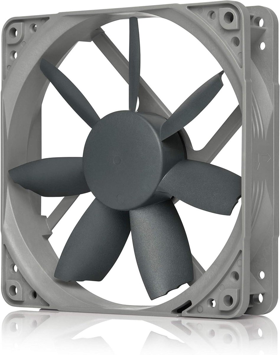 Koel Ventilator - PC Fan - Computer Koeling - Lage Luchtweerstand - 120mm - Grijs