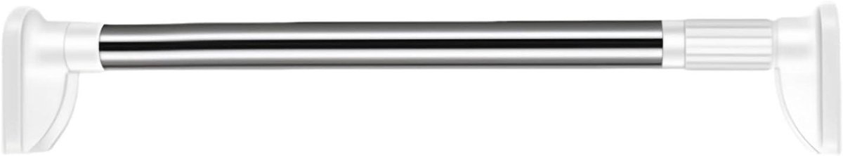 Kledingstang - Hangende organizer - Kleding ophangen - Verstelbare lengte - 50-80 cm - Zilver