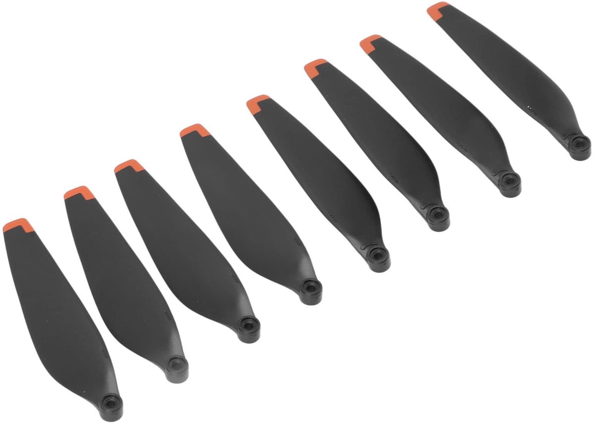 ONF3 - Reserveonderdelen Drone-Ventilatoren - Hoge Hardheid - Oranje Rand - Vliegtuigbladen - Stil en Efficiënt - Geschikt voor Mini 3 Pro