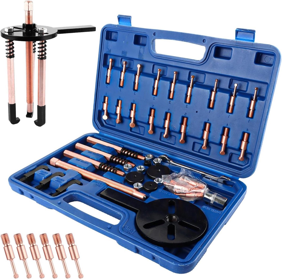 Professionele 35-in-1 lagertrekkerset voor het eenvoudig verwijderen van lagers en tandwielen