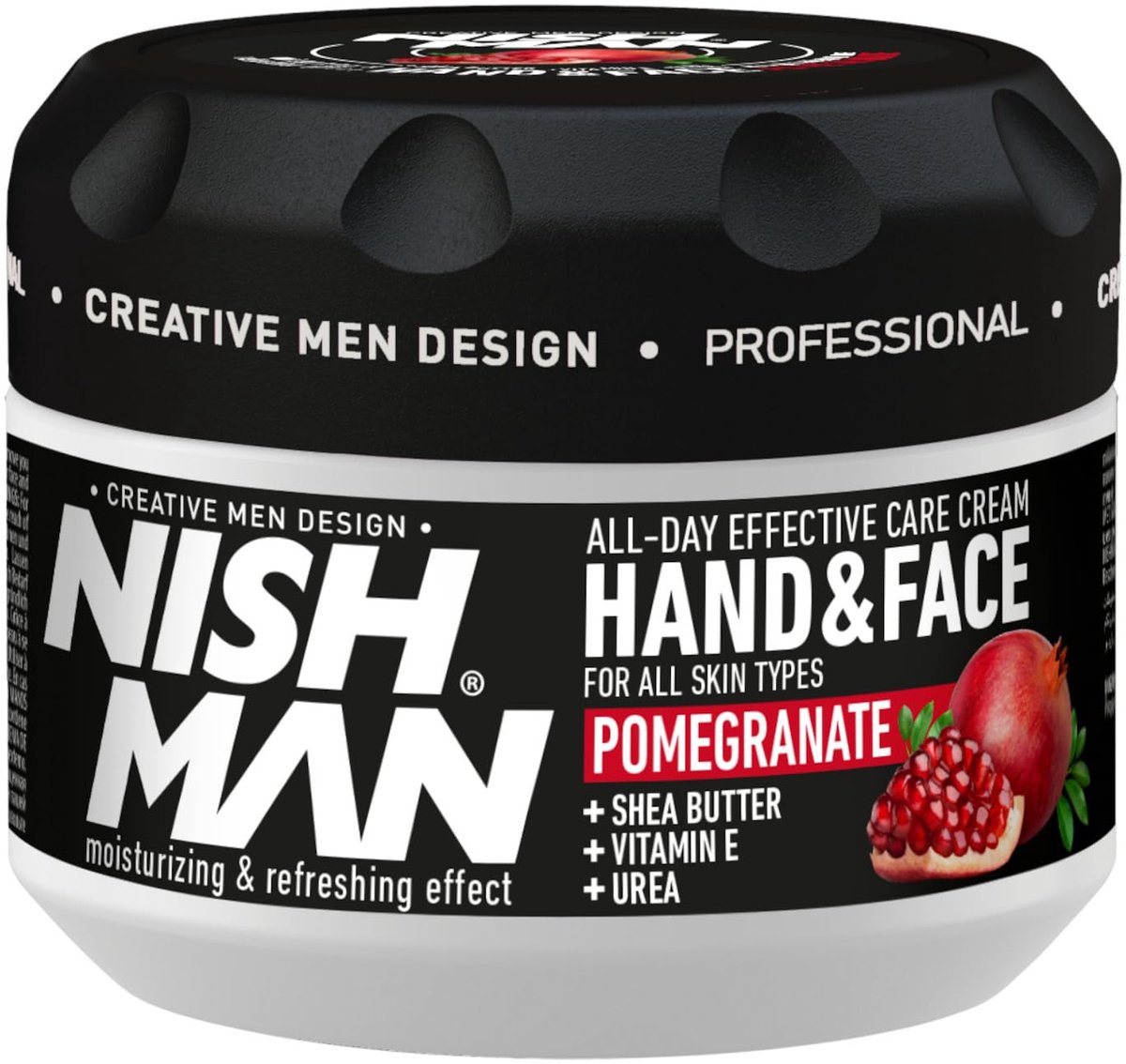 Nishman Nish Man Face & Hand Cream Granaatappel is a moisturizing cream that is specially formulated for men's skin. It contains pomegranate extra…