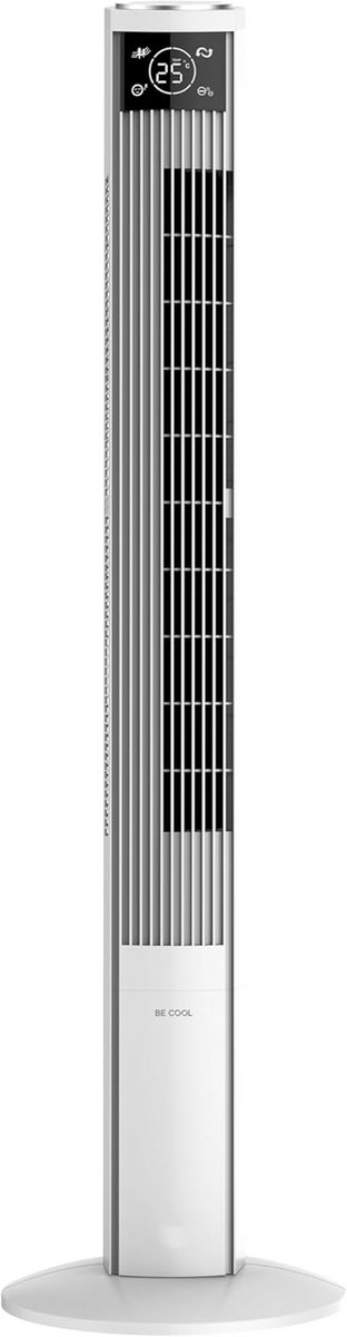 Krachtige Torenventilator 121 cm met Afstandsbediening, Timer en Ionisator